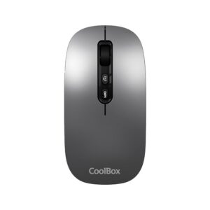 8436624420078 | P/N: COO-MOU-W02-G | Cod. Artículo: MGS0000027166 Mouse raton coolbox ia w02 gris 1600 dpi inalambrico rf+bt