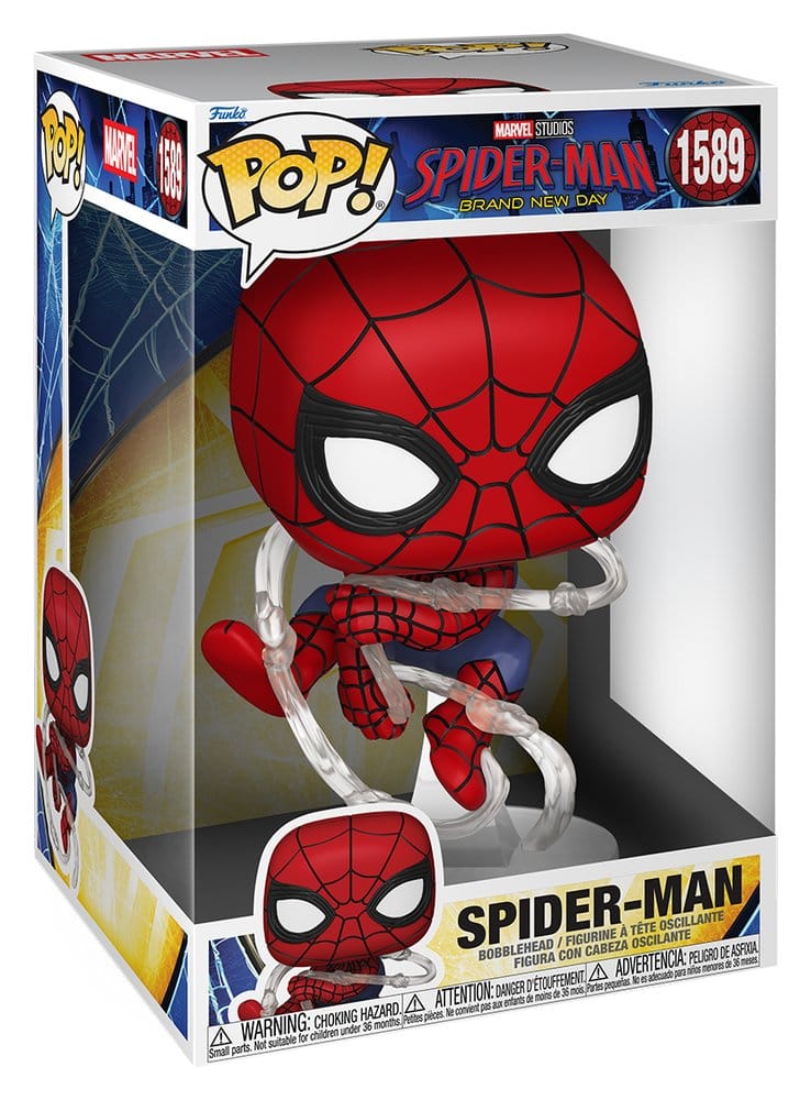 889698839662 | P/N: 83966 | Cod. Artículo: MGS0000033989 Funko pop jumbo: spider - man bnd - spider - man
