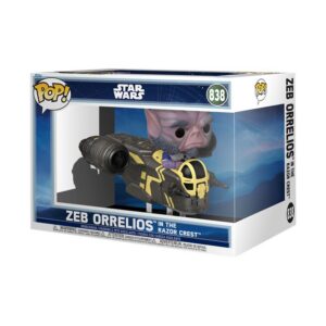 889698925655 | P/N: 92565 | Cod. Artículo: MGS0000032571 Funko pop star wars rides deluxe zeb orrelios en la razor crest