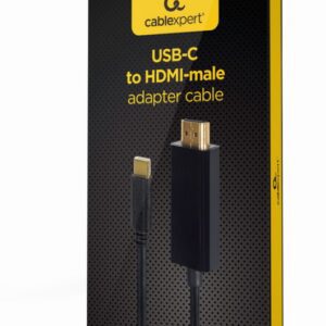 ADAPTADOR USB-C MACHO A HDMI-MACHO 4K 30HZ 2 M NEGRO 8716309124126 A-CM-HDMIM-01
