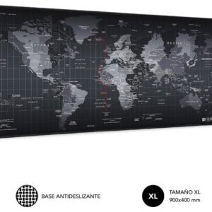 ALFOMBRILLA SUBBLIM MOUSEPAD WORLD XL 900x400x3 8436586740535 SUB-MP-01PUW01