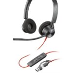 AURICULAR POLY BW 3320 STEREO 0197498429106 | P/N: 8X220AA | Ref. Artículo: 1405501