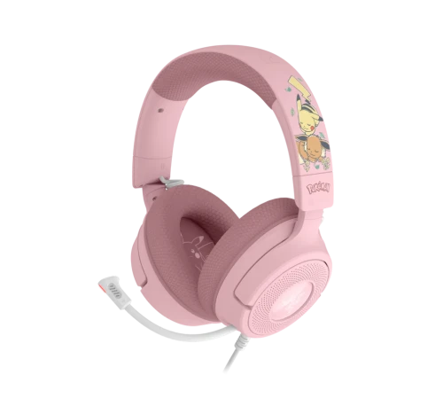 AURICULARES RAZER KRAKEN V4 X POKEMON PIKACHU/EEVEE ED. (RZ04-05180800-RUEA) 8887910062173 | P/N: RZ04-05180800-RUEA | Ref. Artículo: 1410628