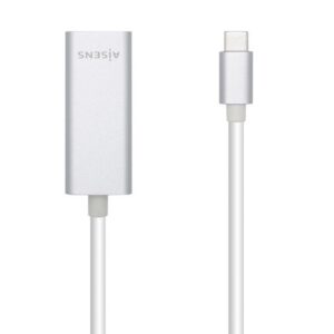Adaptador USB Tipo-C - RJ45 Aisens A109-0505/ 1000Mbps 8436574705560 A109-0505 AIS-ADP A109-0505