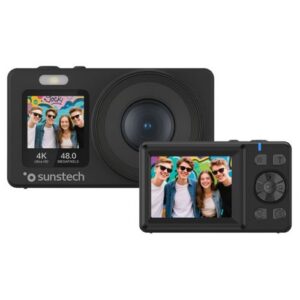 CAMARA DE FOTOS COMPACTA SUNSTECH DCAM4825 PANTALLA 2.4" FOTOS HASTA 48MP VIDEO 4K/2K 8429015019876 P/N: DCAM4825 | Ref. Artículo: DCAM4825