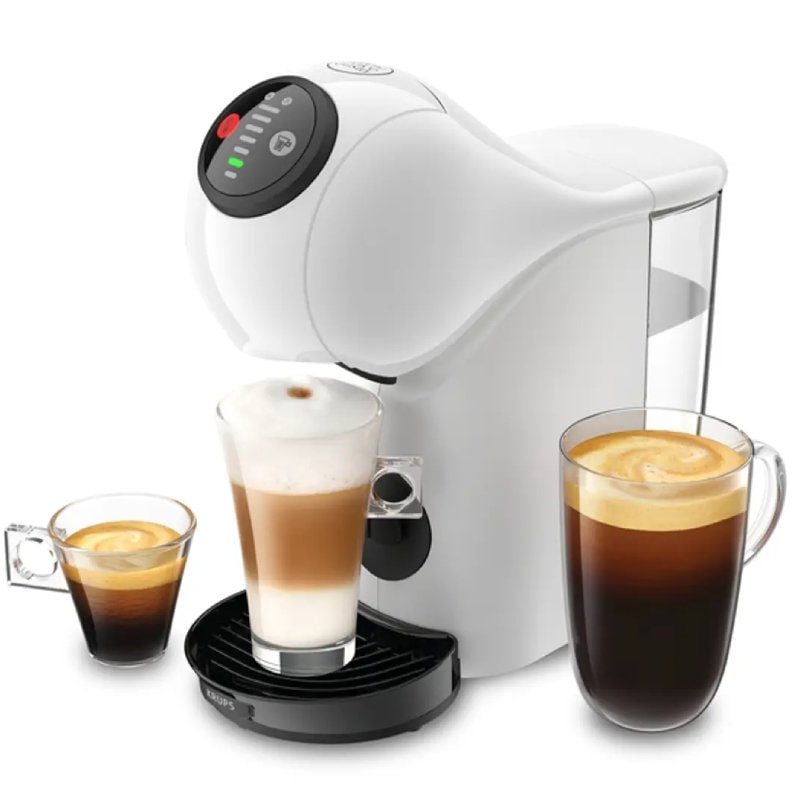 Cafetera de Cápsulas Krups Genio S/ Blanca 8432322531948 KP2431 KRU-PAE-CAF GENIO S WH