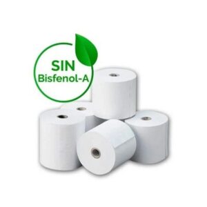 Caja de Rollos de Papel Térmico Genérico 80x80 BPAF/ 80 x 80mm/ 48 unidades 84150001808012 80X80 48U BPA PAPEL TERMICO 80X80 48U BPA