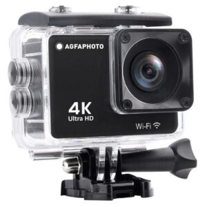 Cámara Digital Deportiva AgfaPhoto Realimove AC9000/ 16MP/ Negra 3760265541775 AC9000BK AGF-CAM AC9000 BK