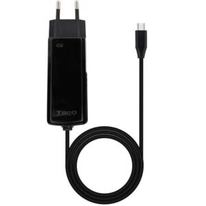 Cargador de Portátil GaN TooQ TQLC-USBCGAN45PD-C USB Tipo-C/ 45W/ Automático/ Voltaje 5-20V 8433281015258 TQLC-USBCGAN45PD-C TOO-CAR TQLC-USBCGAN45PD-C