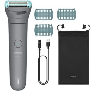 Cortabarbas Philips Body Groomer BG3485/15/ con Batería/ 3 Accesorios 8720689027014 BG3485/15 PHPAE-COR BG3485 15