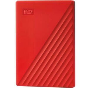 Disco Externo Western Digital My Passport 4TB/ 2.5"/ USB 3.2/ Rojo 718037870236 WDBPKJ0040BRD-WESN WD-EXT MYPASS 4TB RD