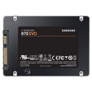 Disco SSD Samsung 870 EVO 1000GB/ SATA III 8806090545917 MZ-77E1T0B/EU SAM-SSD 870 EVO 1TB SATA