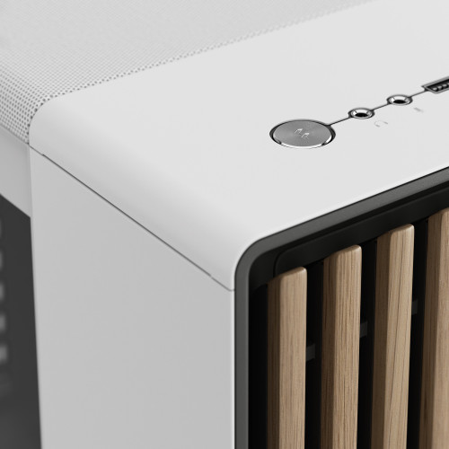 Fractal Design FD-C-NOR1X-04 carcasa de ordenador Midi Tower Blanco - Imagen 3