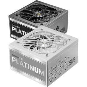 Fuente de Alimentación Mars Gaming MPT850/ 850W/ Ventilador 14cm/ ATX 3.1/ PCIe 5.1/ 80 Plus Platinum/ Blanca 8435693115373 MPT850W TAC-FUENTE MPT850 WH