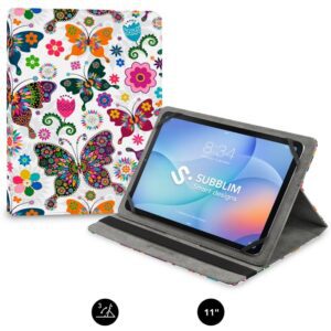 Funda Subblim Trendy Case Mariposas para Tablet de 9.6"-11" 8436586743840 SUBCUT-4TC017 SUB-FUNDA CUT-4TC017
