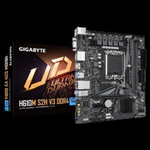Gigabyte H610M S2H V3 DDR4 placa base Intel H610 Express LGA 1700 micro ATX 4719331859732 | P/N: 9MH61M2H3-00-G10 | Ref. Artículo: 1374637