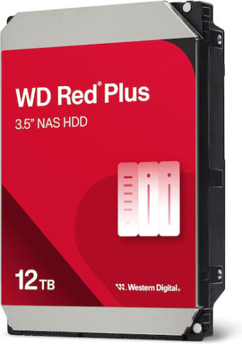HD WD RED PLUS 12TB 3.5 SATA WD120EFGX 0718037906218 | P/N: WD120EFGX | Ref. Artículo: 1397879