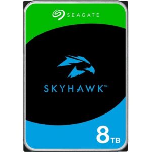 HDD SEAGATE 3.5" 8TB 7200RPM 256MB SATA3 SKYHAWK P/N: ST8000VX010 | Ref. Artículo: ST8000VX010