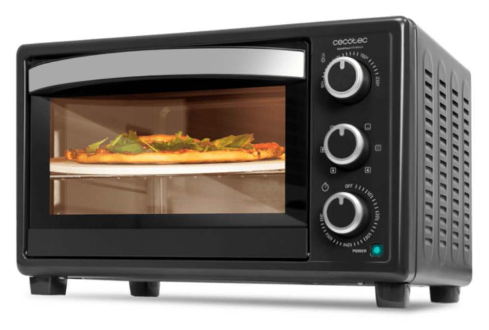 HORNO CECOTEC 03818 BAKE TOAST 2600 BLACK 4 PIZZ 8435484038188 03818