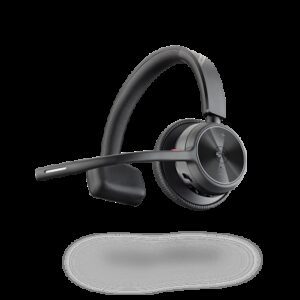 HP Poly Auriculares Poly Voyager 4310 con certificación para Microsoft Teams + llave BT700 + soporte de carga 0197029610058 | P/N: 77Y93AA | Ref. Artículo: 1412323