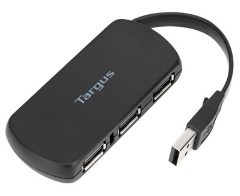 HUB USB TARGUS 4 PUERTOS USB NEGRO 5051794004489 ACH114EU