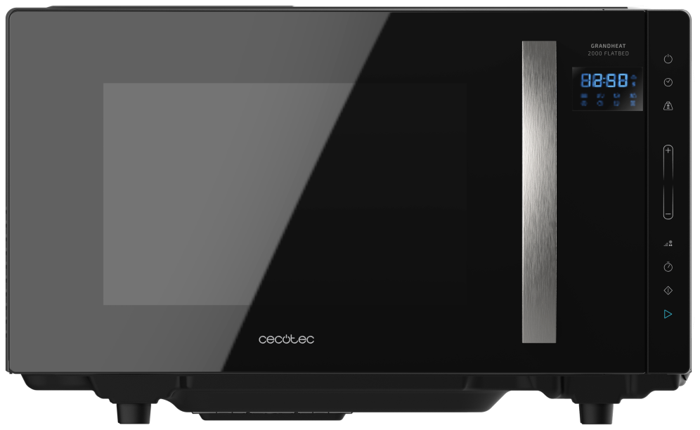 MICROONDAS CECOTEC SIN PLATO GRANDHEAT 2300 FLATBED TOUCH BLACK 8435484013604 01360