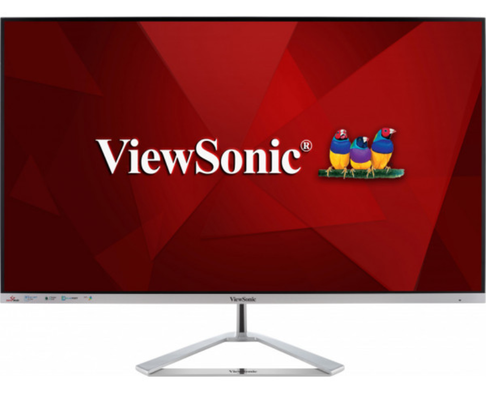 MONITOR VIEWSONIC 32" VX3276-MHD-3 1920x1080 IPS VGA HDMI DDP SPEAKERS SILVER 0766907011104 VX3276-MHD-3