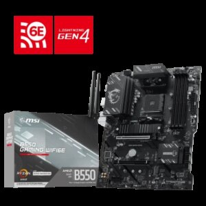 MSI B550 GAMING WIFI6E placa base AMD B550 Zócalo AM4 4711377459082 | P/N: 911-7C56-095 | Ref. Artículo: 1412850
