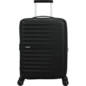 Maleta de Cabina American Tourister FastForward Spinner Expansible 55cm/ 55x40x23cm/ 4 Ruedas/ Negro 5400520329943 155259-361E AMT-MALETA 155259-361E