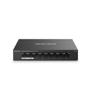 Mercusys MS108GP switch Gestionado Gigabit Ethernet (10/100/1000) Energía sobre Ethernet (PoE) Negro 6957939003630 | P/N: MS108GP | Ref. Artículo: 1367772