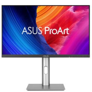 Monitor Profesional Asus ProArt Display PA278QGV Gen2 27"/ QHD/ Multimedia/ Regulable en altura/ Negro y Plata 4711636032674 90LM05L1-B01K71 ASU-M PA278QGV