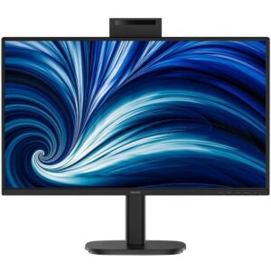 Monitor Profesional Philips 24B2N3200JH 23.8"/ Full HD/ Webcam/ Multimedia/ Regulable en altura/ Negro 8721038006438 24B2N3200JH/00 PHIL-M 24B2N3200JH