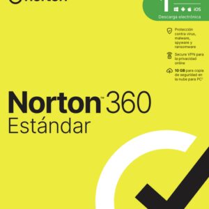 NORTON 360 STANDARD 10GB ES 1 USER 1 DEVICE 12MO 5397231019372 21433183