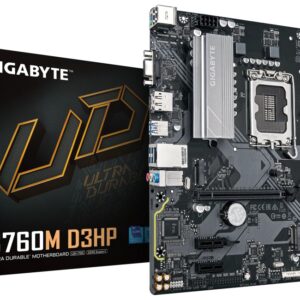 PLACA BASE GIGABYTE B760M D3HP DDR4 4719331864347 9MB76M3HP-00-G10