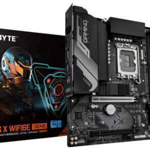 PLACA BASE GIGABYTE B760M G X WF6E 1700 MATX 4XDDR5 4719331872953 9MB76MG65-00-G10
