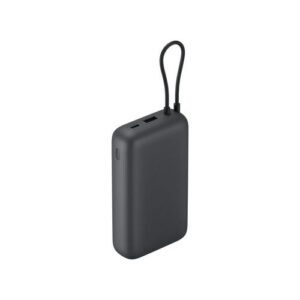 POWERBANK XIAOMI POWER BANK 20000MAH (INTEGRATED CABLE) DARK GRAY 6932554411824 P/N: BHR9740GL | Ref. Artículo: MI-PWB-20000MAH-GY