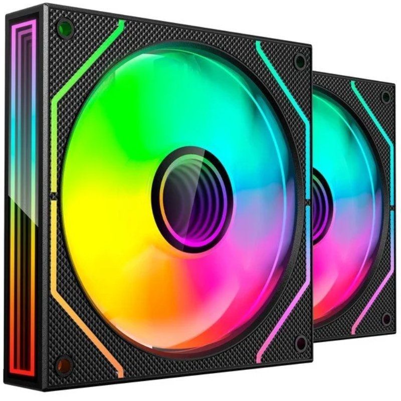 Pack 2 Ventiladores Mars Gaming MF-3DPROX2/ 12cm/ ARGB - Imagen 3