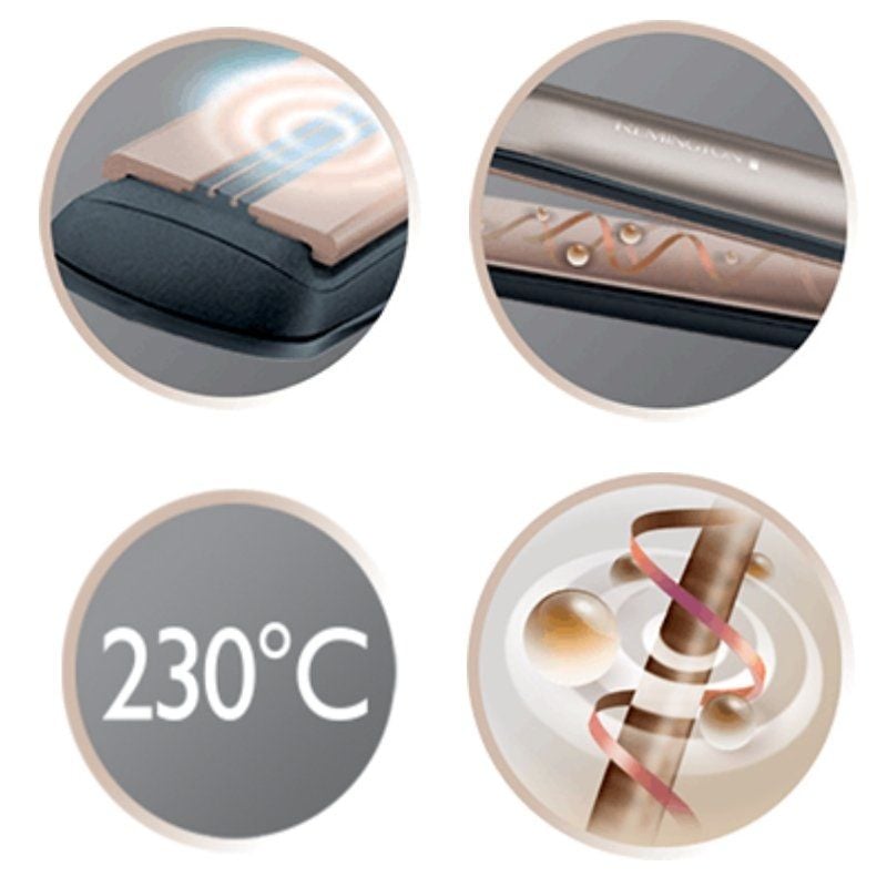 Plancha para el Pelo Remington Keratin Therapy Pro S8590/ Gris - Imagen 3
