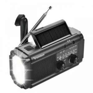 RADIO PORTATIL SUNSTECH RPE25 CON LINTERNA/LAMPARA DE LECTURA/ALARMA SOS/CARGA POR USB 8429015019791 P/N: RPE25 | Ref. Artículo: RPE25BK