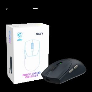 RATON MSI FORGE GM340 W NAVY 4711377425421 | P/N: S12-4301790-HH9 | Ref. Artículo: 1412894