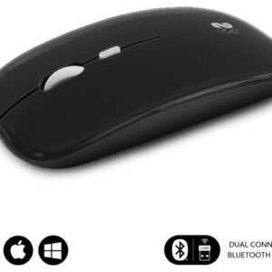 RATON SUBBLIM DUAL FLAT BLACK BLUETOOHT BATERIA RECARGABLE 8436586742249 SUBMO-DFLAT20