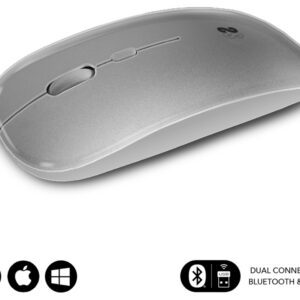 RATON SUBBLIM DUAL FLAT SILVER BLUETOOHT BATERIA RECARGABLE 8436586742263 SUBMO-DFLAT22