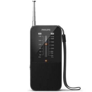 Radio Portátil Philips TAR1509/ a Pilas/ Negra 4895229144248 TAR1509/00 PHIL-RADIO TAR1509
