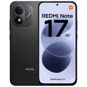 SMARTPHONE XIAOMI REDMI NOTE 17 5G 6GB RAM 256GB ROM BLACK 6939093020425 P/N: MZB0PSNEU | Ref. Artículo: REDMINOTE17-5G-6/256BK