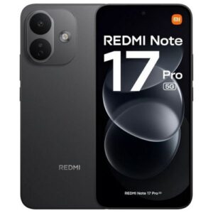 SMARTPHONE XIAOMI REDMI NOTE 17 PRO 5G 8GB RAM 512GB ROM BLACK 6939093005781 P/N: MZB0OY3EU | Ref. Artículo: REDMINOTE17-PRO5G-8/512BK