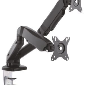 SOPORTE MONITOR AISENS CONTRAPESO GIRATORIO INCLINABLE 2 BRZ 9KG 13"-32" NEGRO 8436574703450 DT27TSR-045