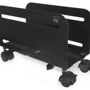 SOPORTE ORDENADOR EWENT CAJON AJUSTABLE CON RUEDAS METAL 8054392619441 EW1291