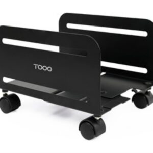 SOPORTE PARA CPU DE SUELO CON RUEDAS TOOQ UMCS0004-B NEGRO 8433281009493 UMCS0004-B