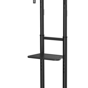SOPORTE SUELO AISENS RUEDAS BANDEJA DVD PANTALLA 50KG 37-70 8436574709360 FT70TE-211
