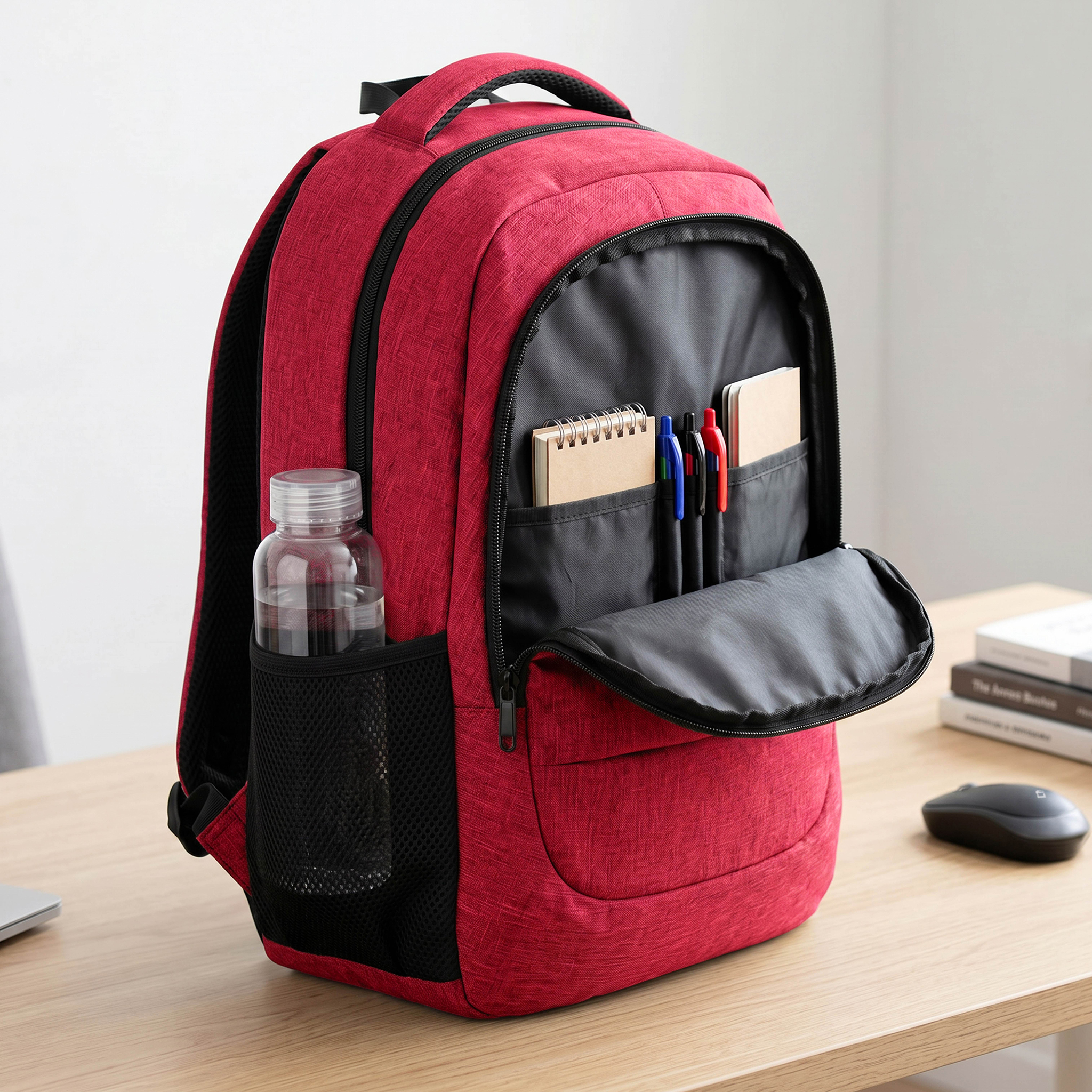 SUBBLIM City Plus Backpack 16" 26L Red - Imagen 2